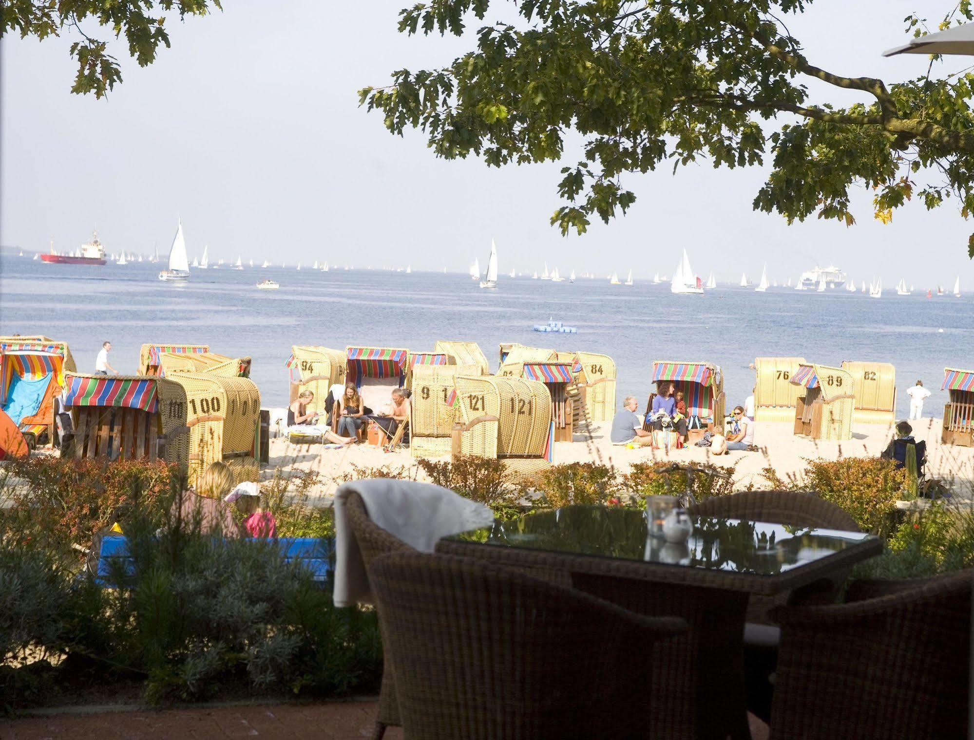 Strandhotel Seeblick, Ostseebad Heikendorf Luaran gambar