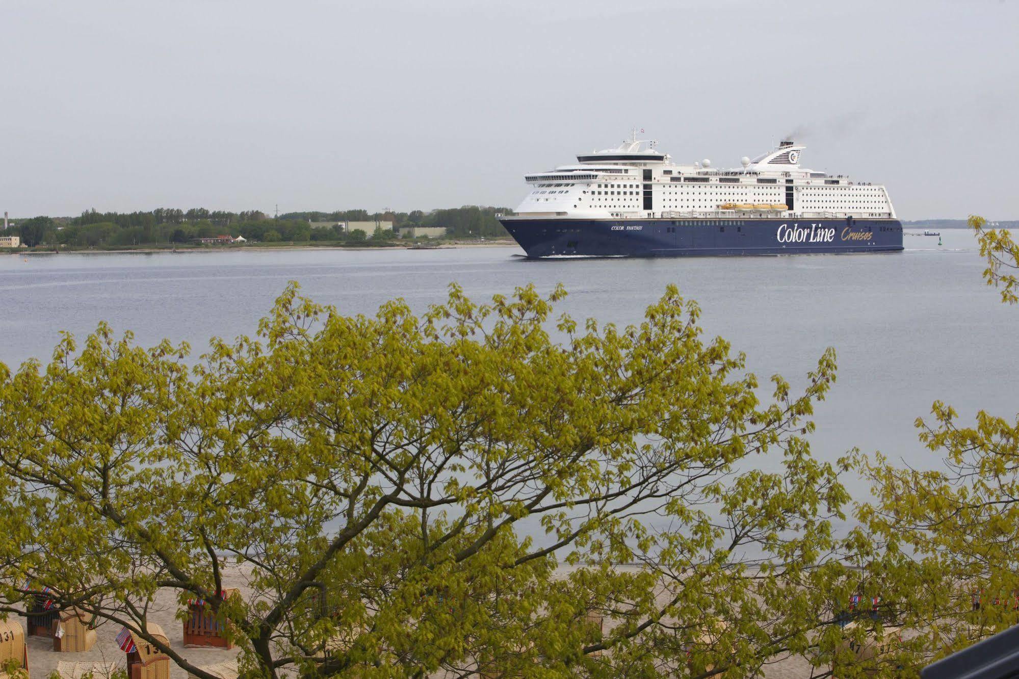 Strandhotel Seeblick, Ostseebad Heikendorf Luaran gambar