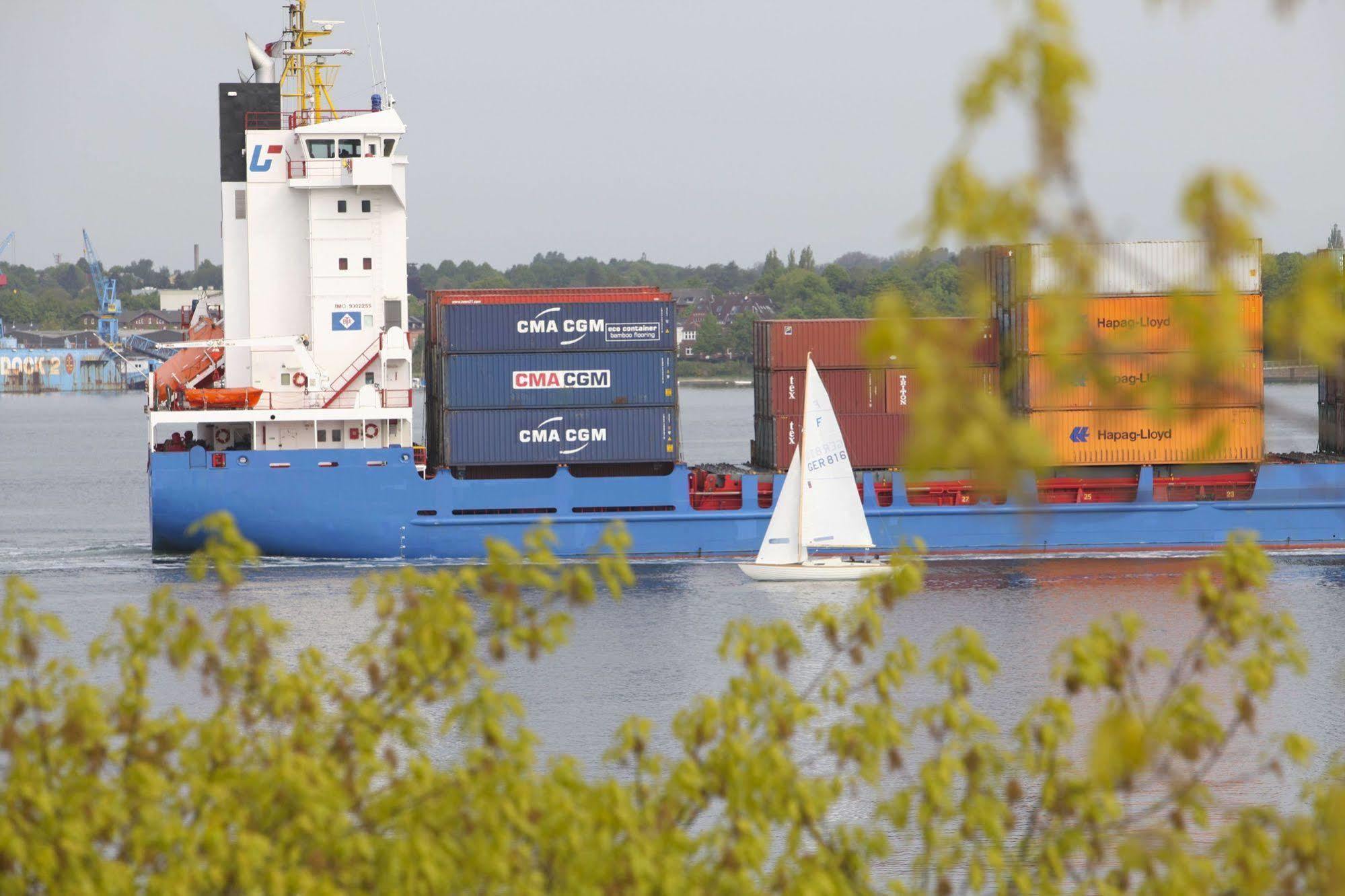 Strandhotel Seeblick, Ostseebad Heikendorf Luaran gambar