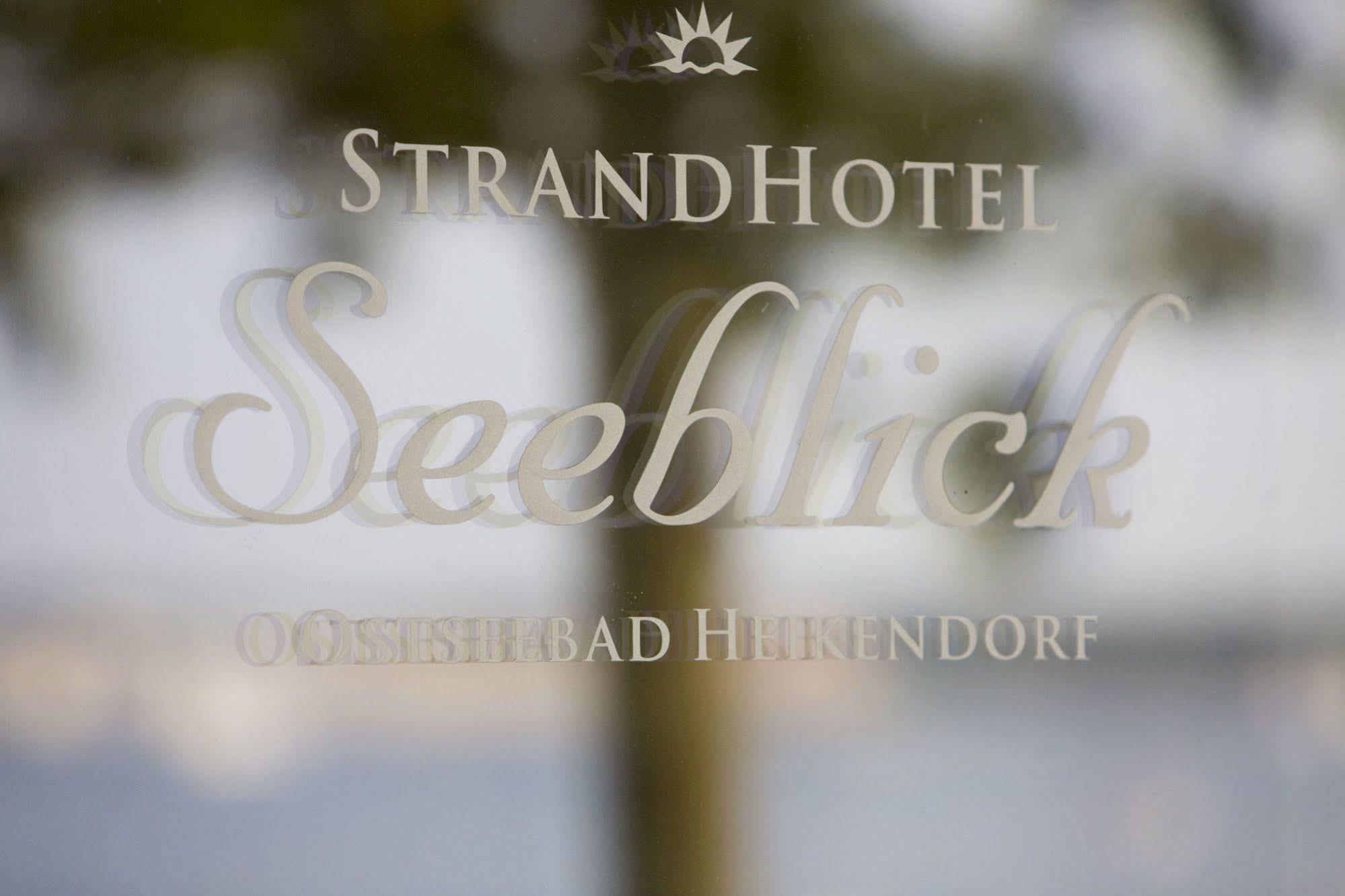 Strandhotel Seeblick, Ostseebad Heikendorf Luaran gambar